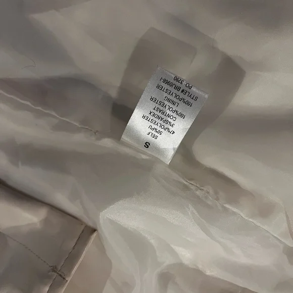 12th Tribe x The Salty Blonde cream long fur lined pea coat - Picture 9 of 10